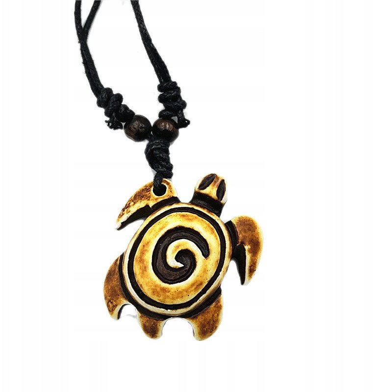 NASZYJNIK Żółw MORSKI ZAWIESZKA KITE Windsurfing Rzemyk Żółwik CASUAL H