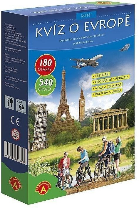 Quiz o Europie mini CZ/SK ALEX