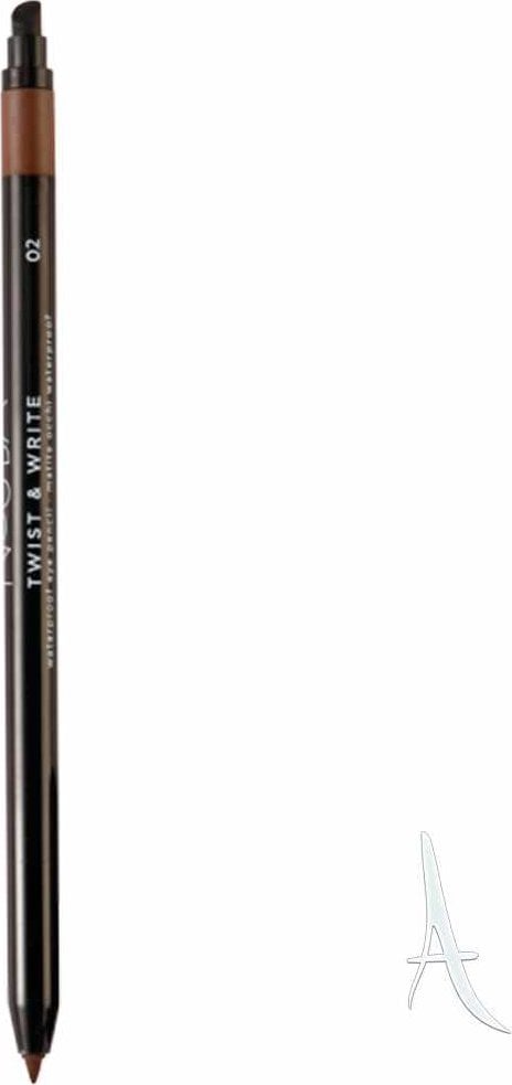 Nouba, Twist & Write, Waterproof, Precision, Gel Pencil Eyeliner, 02, 0.5 g For Women