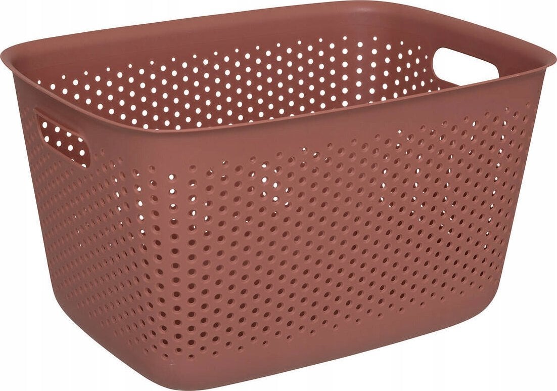 5five Pojemnik ażurowy SIENNE, plastik, z uchwytami, 17 l