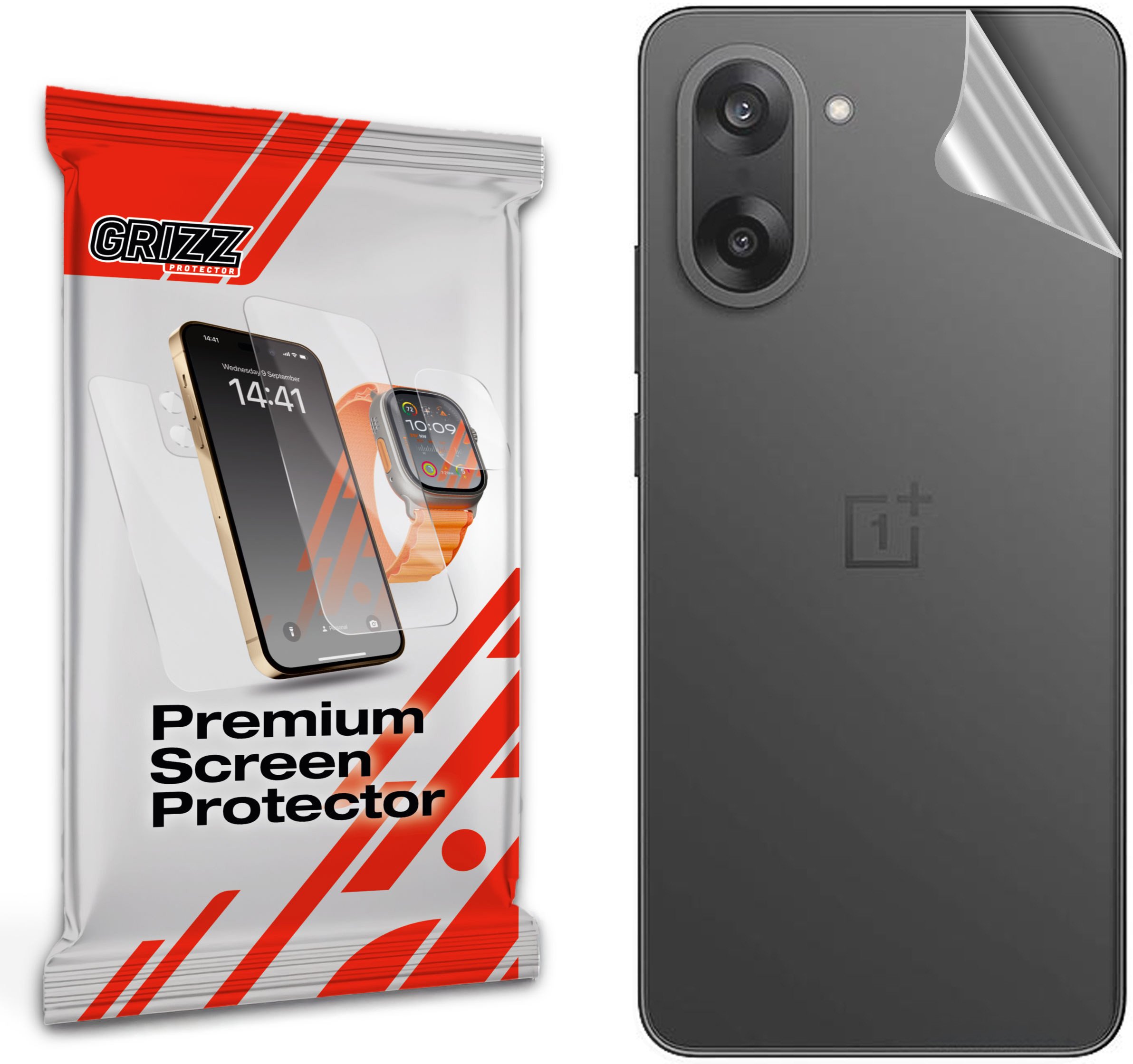 Folia na tył GrizzGlass SatinSkin do OnePlus Nord CE5