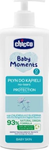 Chicco Płyn do kąpieli Baby Moments Protection 500 ml