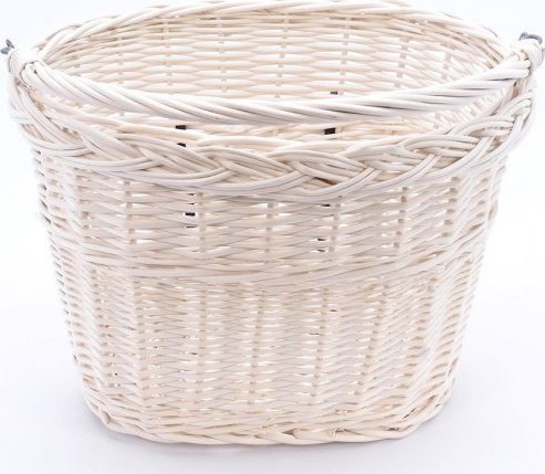 Wnuk Dziecięcy kosz rowerowy przedni (Haki/Biały)