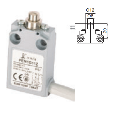 Pokój Łącznik PEM1G11Z głowica G11 popychacz metalowy - 37-A82Z
