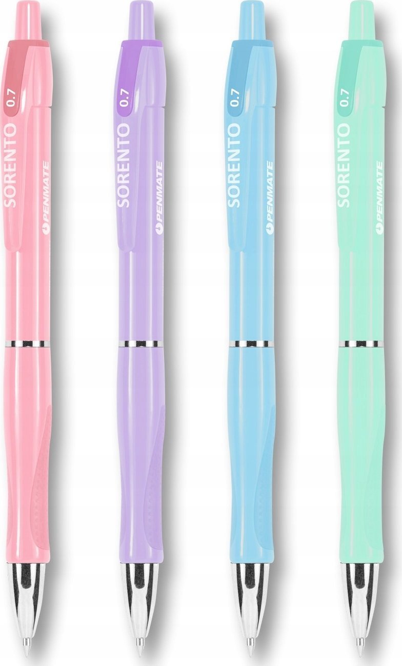 Teka Długopis Sorento pastelowy (24szt) PENMATE