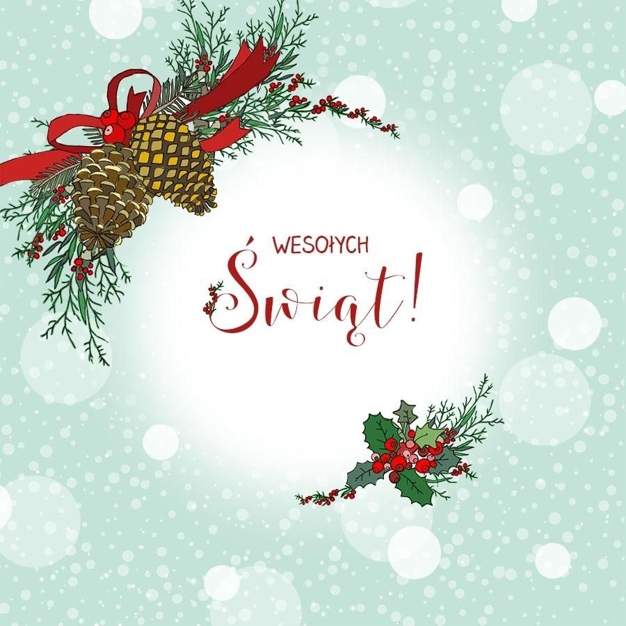 Clear Creation Karnet Swarovski kwadrat CL3502_PO Święta Stroik