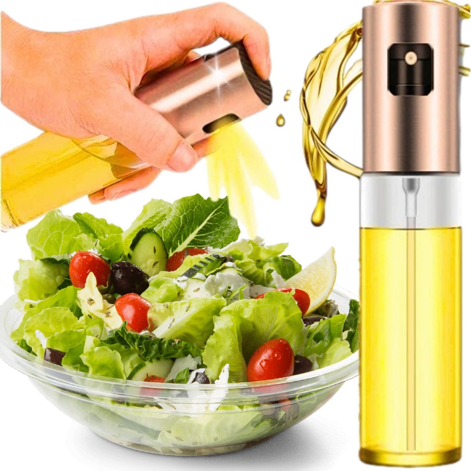 PrzydaSie Spryskiwacz Do Oleju Oliwy Octu Dozownik W Sprayu