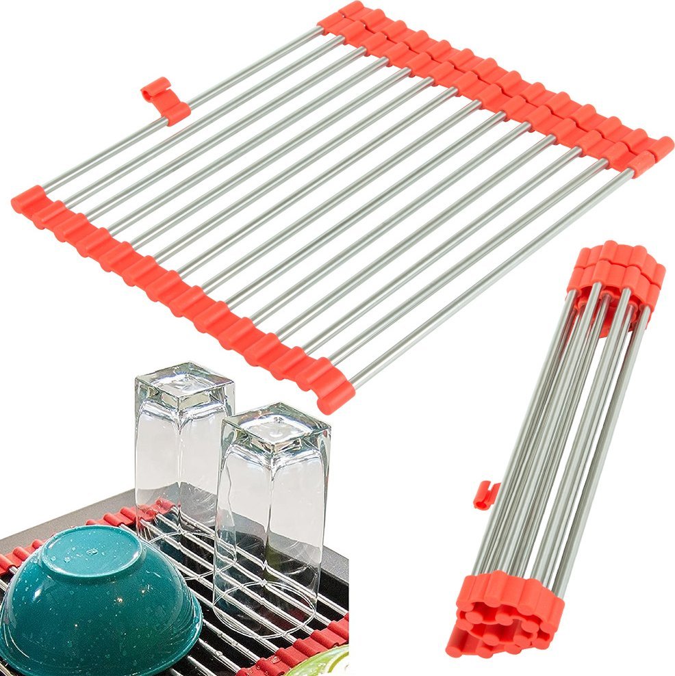 Verk Zwijany ociekacz suszarka na zlew do piekarnika Zwijany ociekacz suszarka na zlew do piekarnika