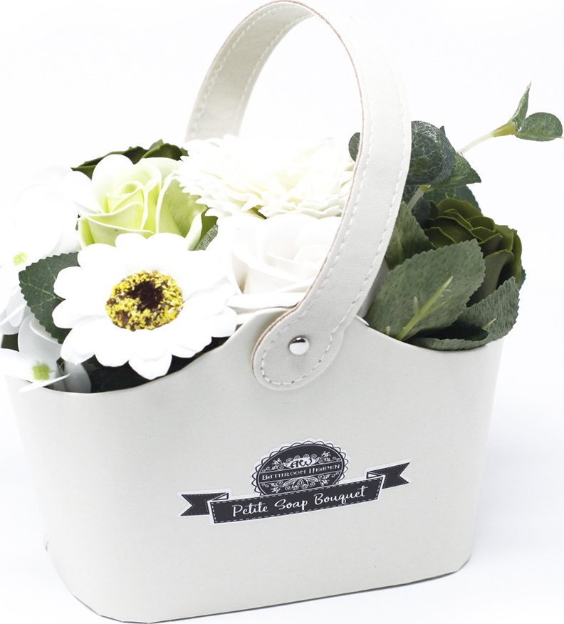 Bispol Zielony Bukiet Mydlany w Ozdobnym Koszyku