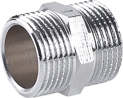 Perfexim Nypel mosiężny chromowany GZ 3/4" (07-520-0200-000)