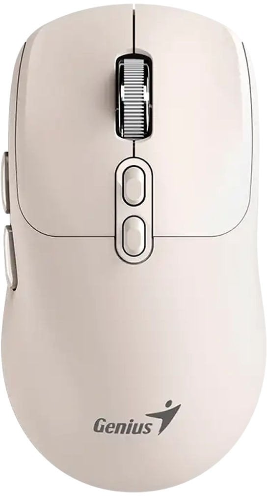 GENIUS myš NX-8080S BT/ duální Bluetooth + 2,4GHz/ 1600 dpi/ Copilot/ bezdrátová/ tichá/ béžová