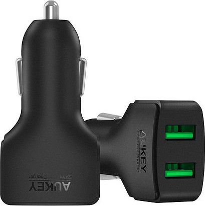 Ładowarka Aukey CC-S3 2x USB-A 4.8 A (CC-S3)