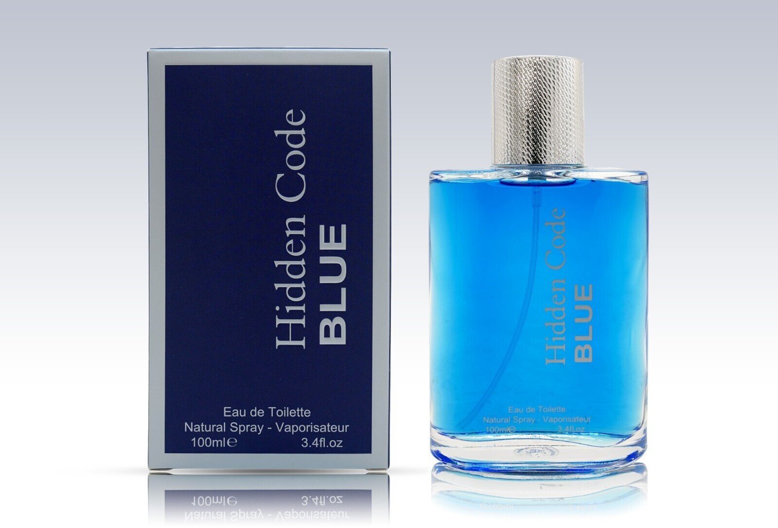 Fine Perfumery, Hidden Code Blue, Eau De Toilette, For Men, 100 ml For Men