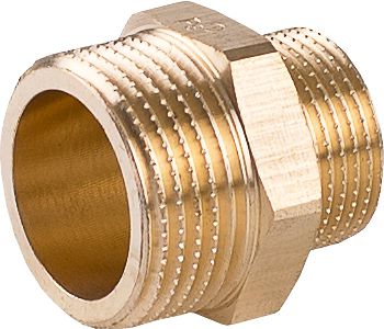 Perfexim Nypel redukcyjny mosiężny GZ 1 x 1/2" (07-007-2515-000)