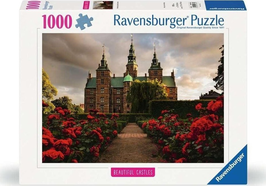Ravensburger Puzzle Zamek Rosenborg 1000 elementów