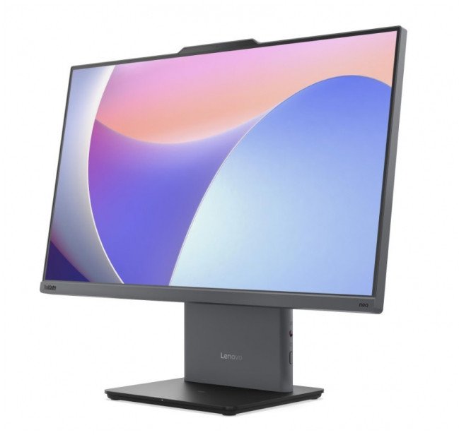 Komputer Lenovo Komputer All-in-One neo 50a G5 12SD0069PB W11Pro Core 7 240H/2x16GB/1TB/INT/23.8 FHD/Touch/Luna Grey/5YRS OS