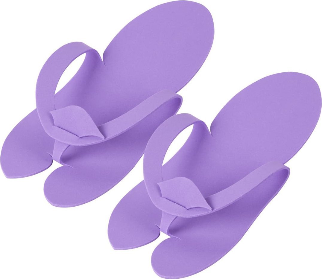 Activeshop Jednorazowe klapki japonki piankowe 10 par mix kolorów