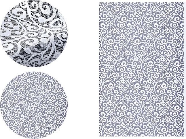 Firanka a'la panel Morgana szerokość 70 cm DomoweTekstylia | WNM770 070