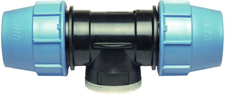 Unidelta Trójnik redukcyjny PE GW PE 40mm x 1" x 40mm (603639)