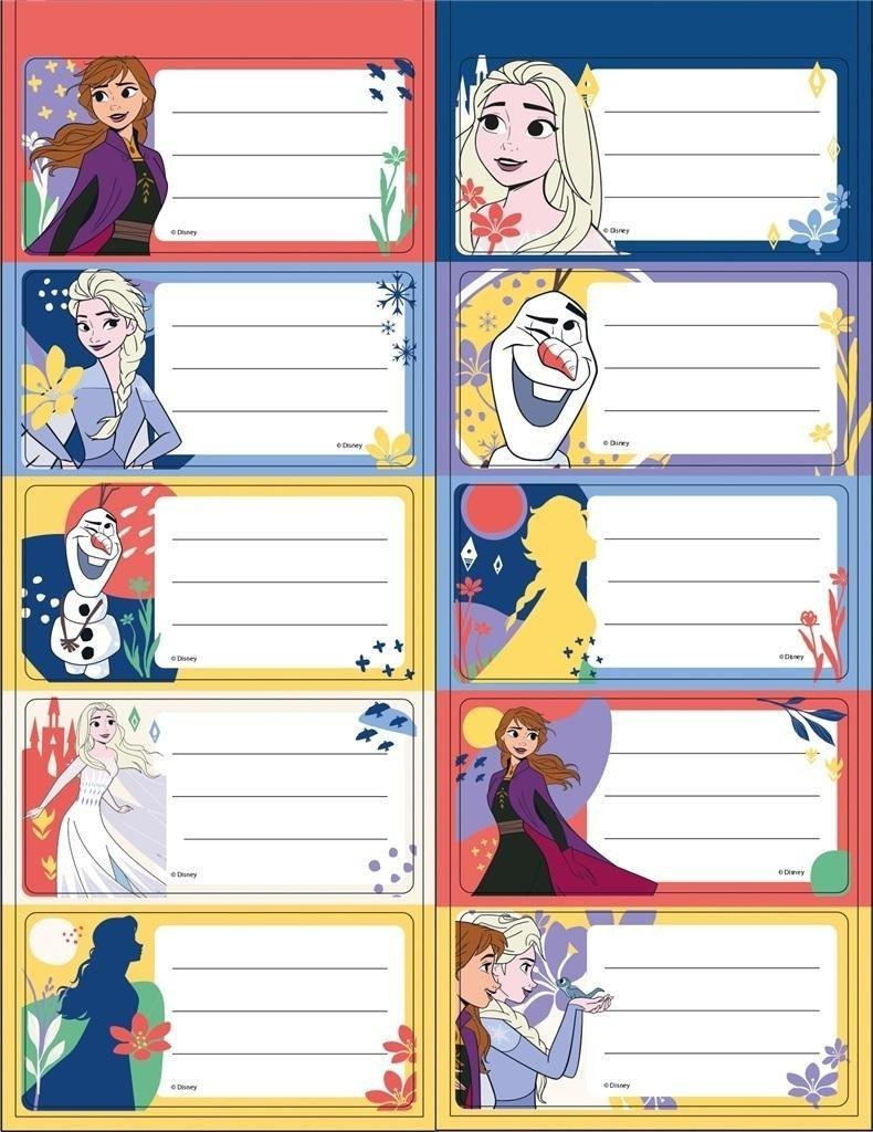 Beniamin Naklejki na zeszyty Frozen