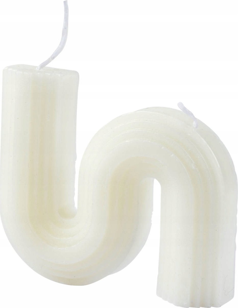 Homea Świeca ozdobna w kształcie fali ARTY