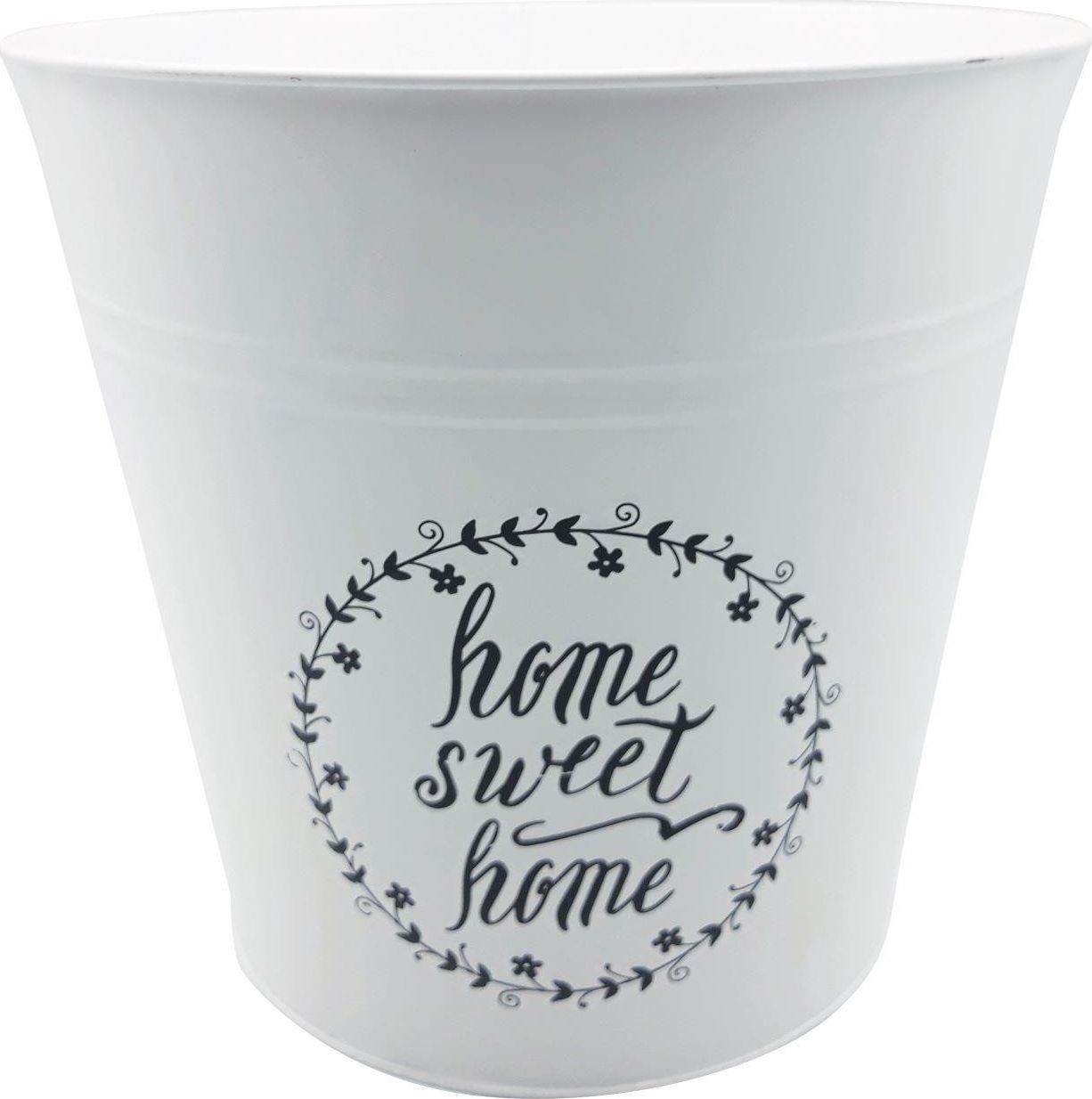 Tajemniczy ogród Osłonka Sweet Home okragła metalowa 21 cm uniwersalny