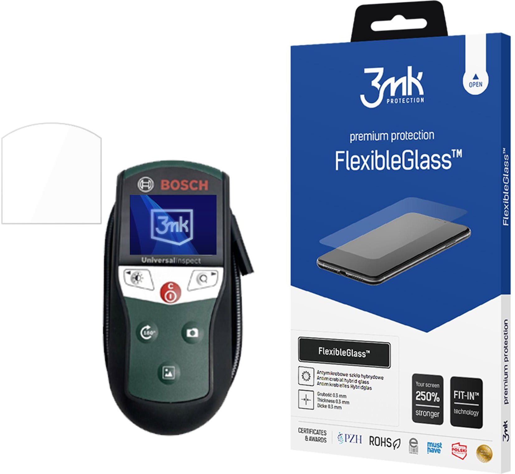 BOSCH UNIVERSALINSPECT - 3MK FLEXIBLEGLASS