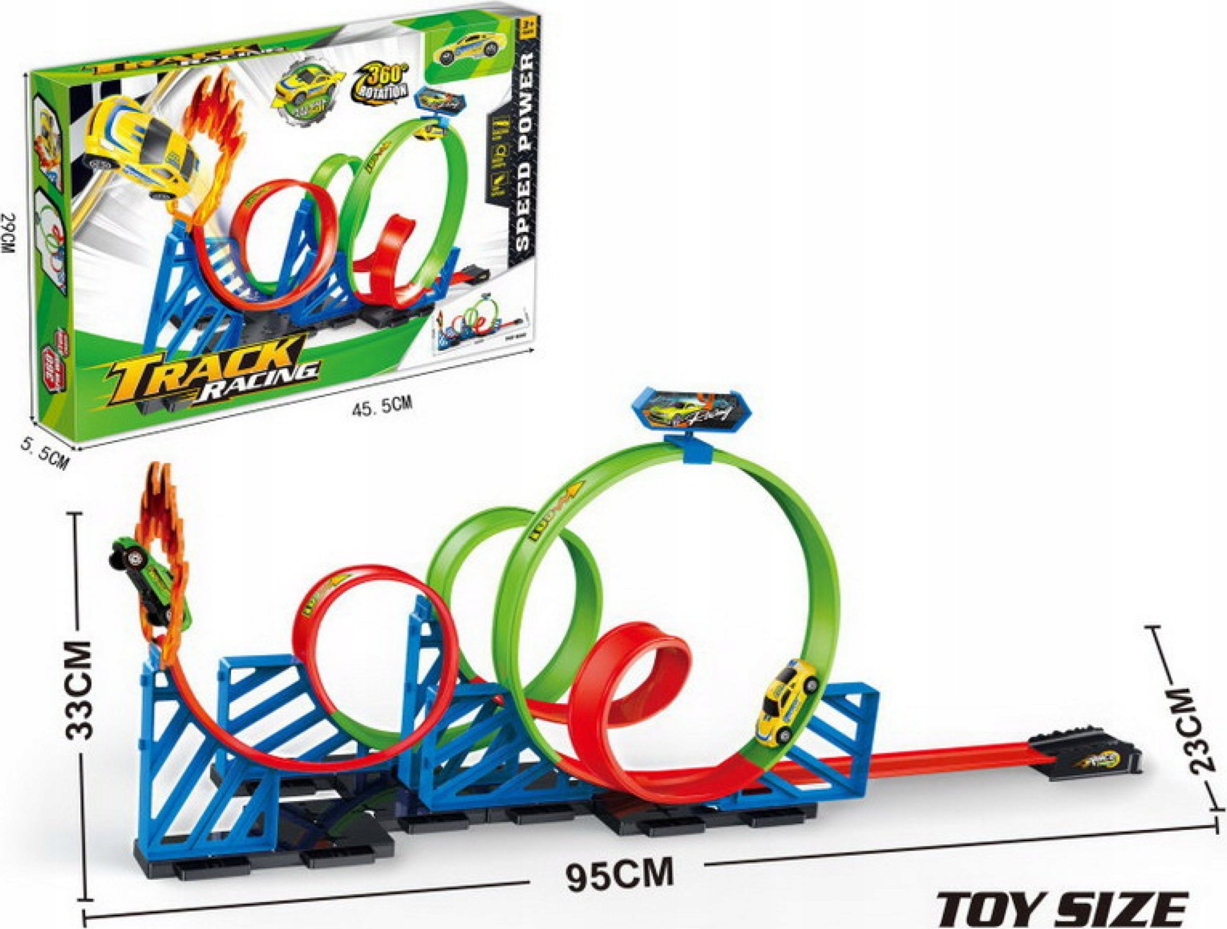 1PUNKT Wyrzutnia Tor Wyścigowy Szybka Pętla