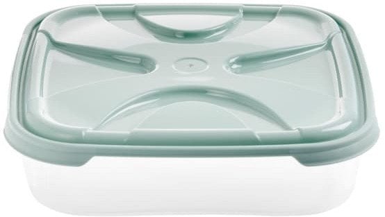 FOOD CONTAINER SQUARE NORDIC GREEN. 5.1L