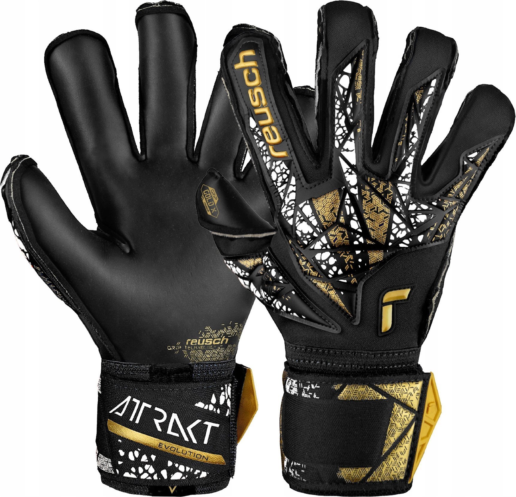 Reusch Rękawice Reusch Attrakt Freegel Gold X Evolution Cut Finger Support 54 70 950 7740