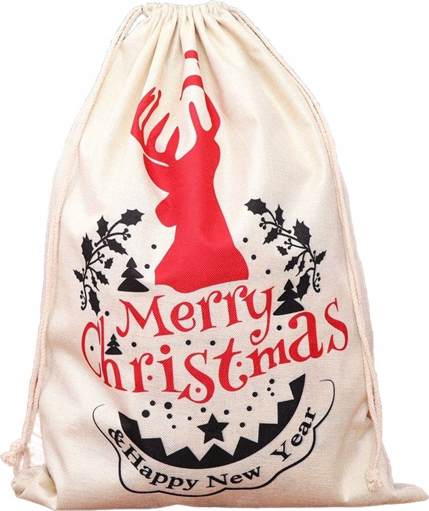 Korbi DUŻY WOREK NA PREZENTY DLA MIKOŁAJA ŚWIĘTA Z9_3