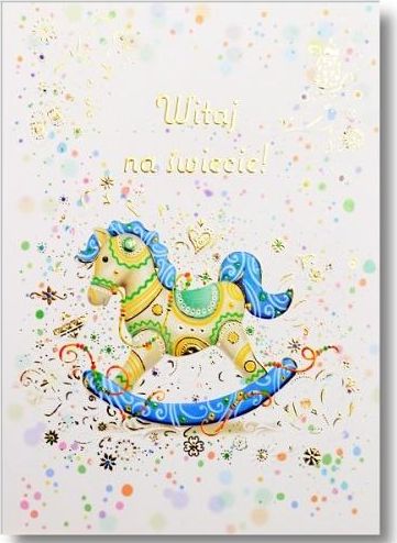 Trend Kartka okolicznościowa Narodziny TS62