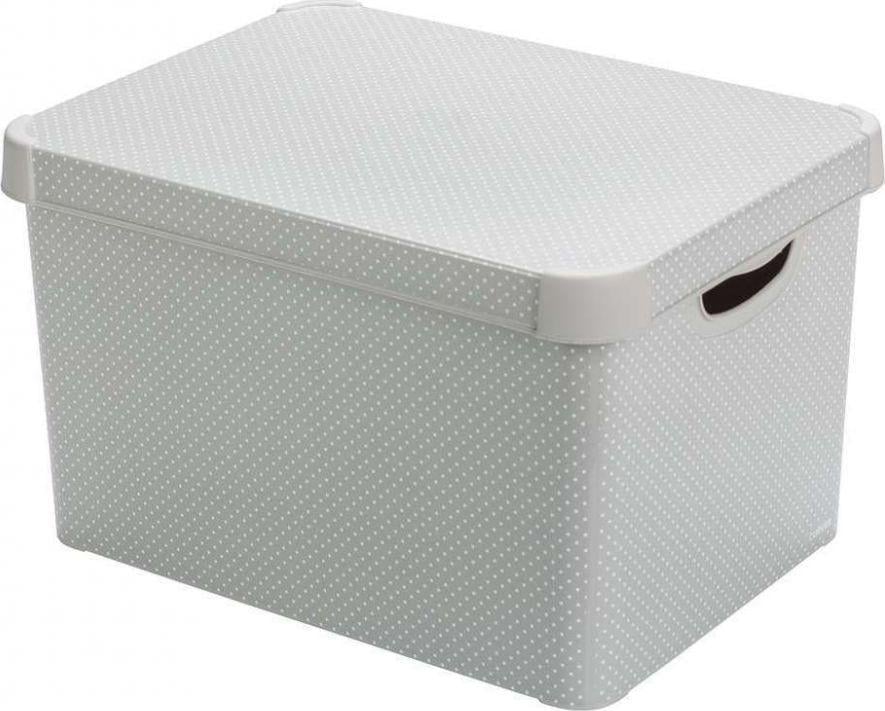 Curver Curver pudełko - rozmiar L, w kropki