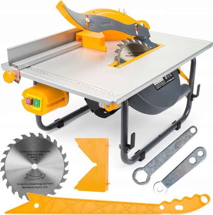 Pilarka tarczowa Powermat Piła Pilarka Stołowa Stolik Do Drewna 1650W Tarcza POWERMAT PM-TPS-1650