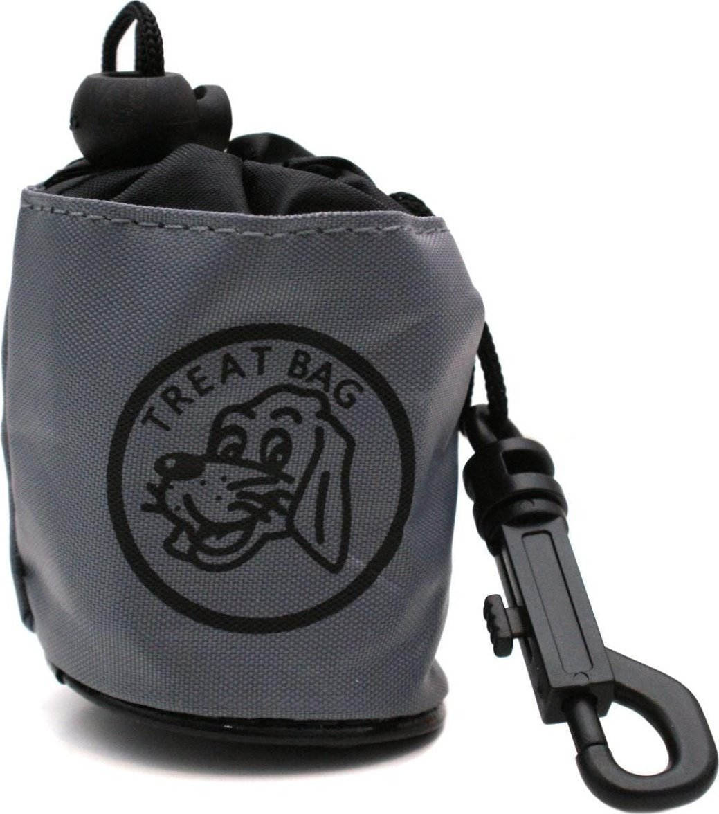 POJEMNIEK NA SMAKOŁYKI MOCOWANY PRZY SMYCZY - CZARNY