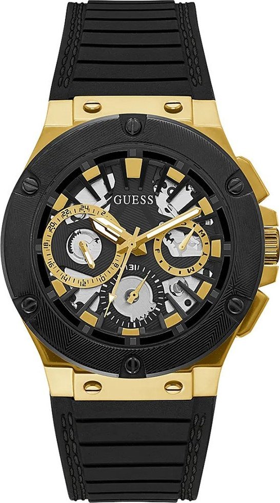 Zegarek Guess Zegarek męski Guess GW0487G5 czarny