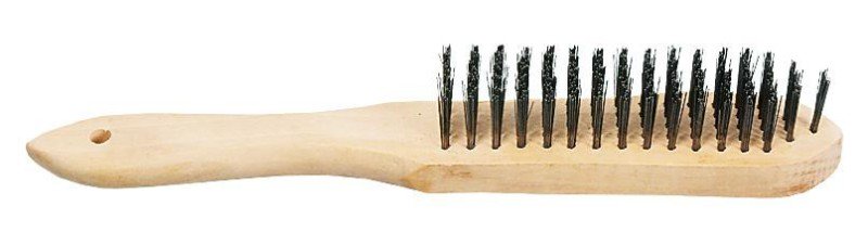 Szczotka druciana z drutem falistym 3-rzędowa