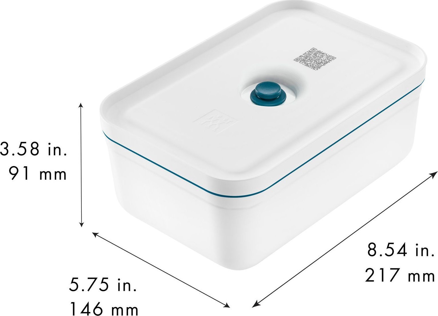 Zwilling Zwilling Fresh&Save Lunch box plastikowy 1,6 ltr morski