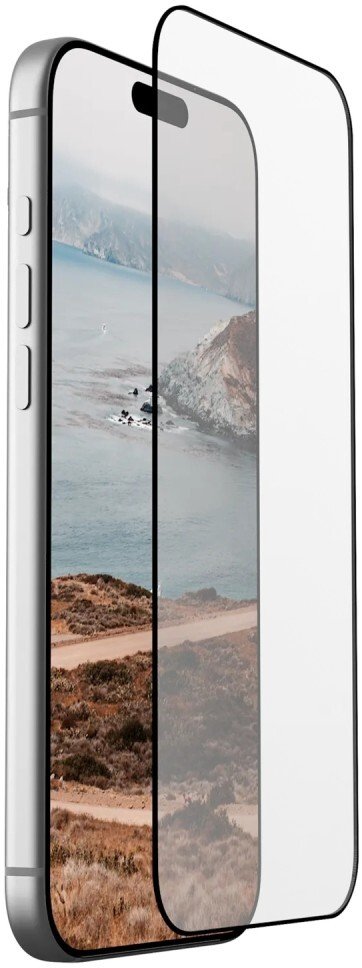 UAG Szkło hartowane Glass Shield do iPhone 17 Pro Max, z czarną ramką