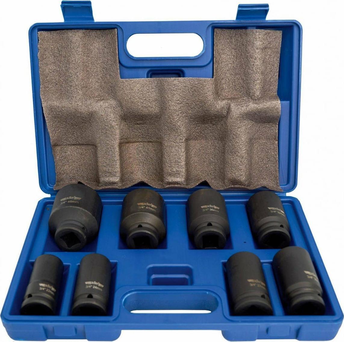 Adler ADLER NASADKI UDAROWE 3/4" 8szt. MAR3510.93