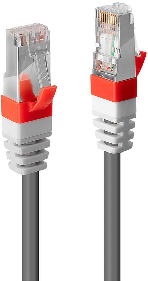 Lindy Patchkabel Cat6(A) SSTP / S/FTP PIMF grau 0.30m 10Gbit (45350)