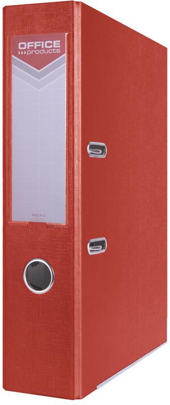 Segregator Office Products Officer dźwigniowy A4 75mm czerwony (5901503650813)
