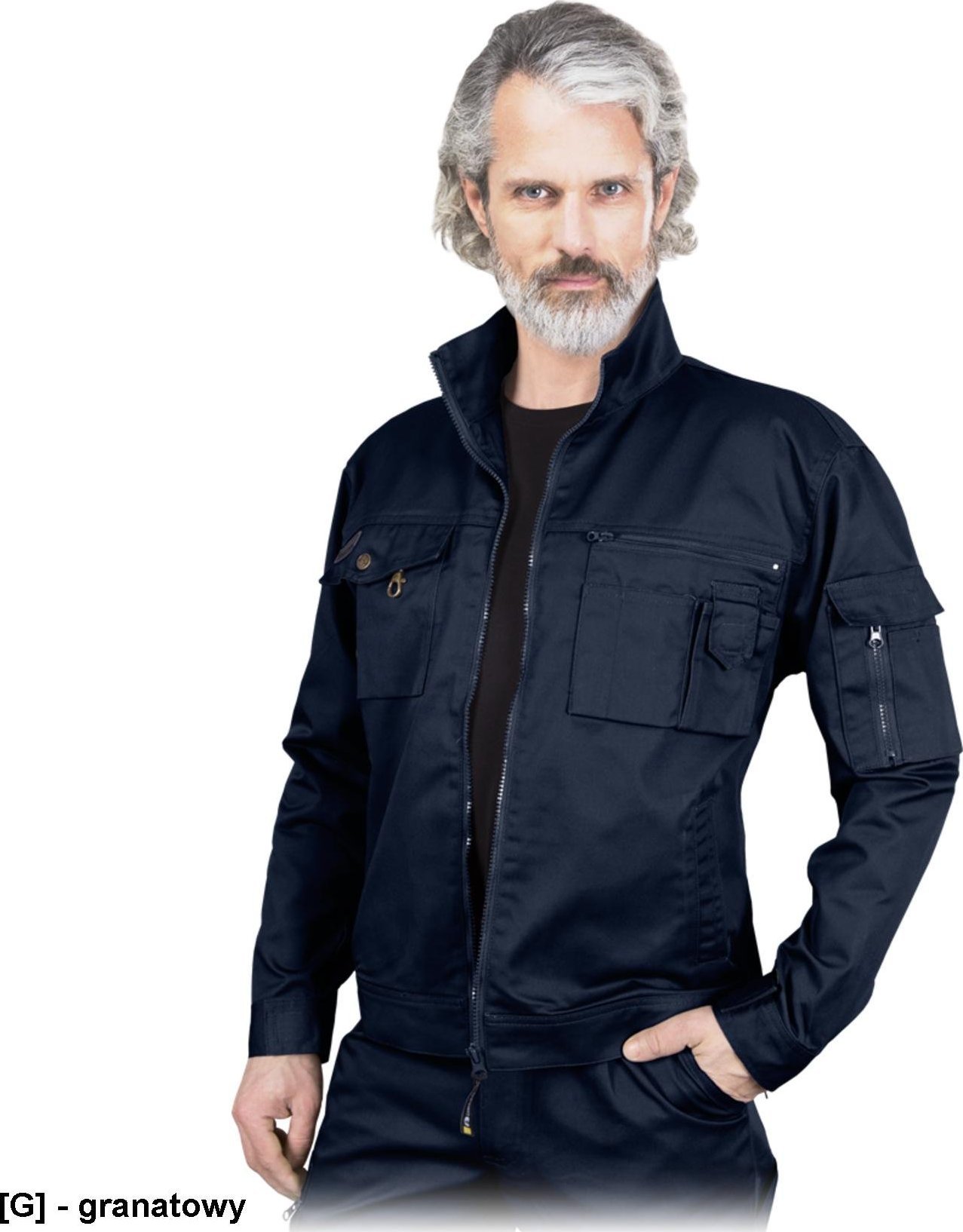 R.E.I.S. LH-WILSTER - odzież ochronna - granatowy 3XL