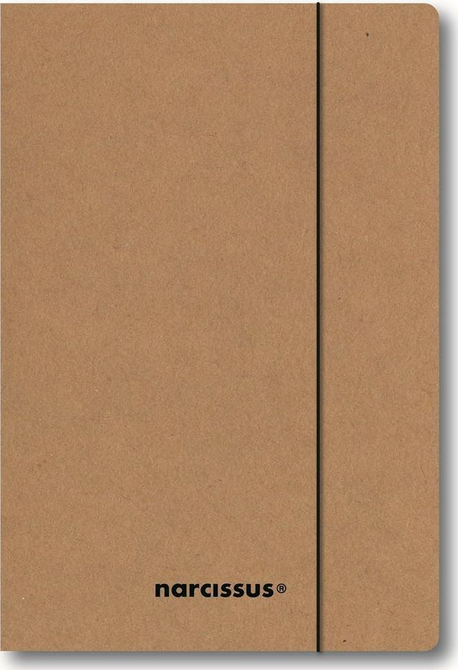 Narcissus Teczka A4 z gumką Eco Kraft
