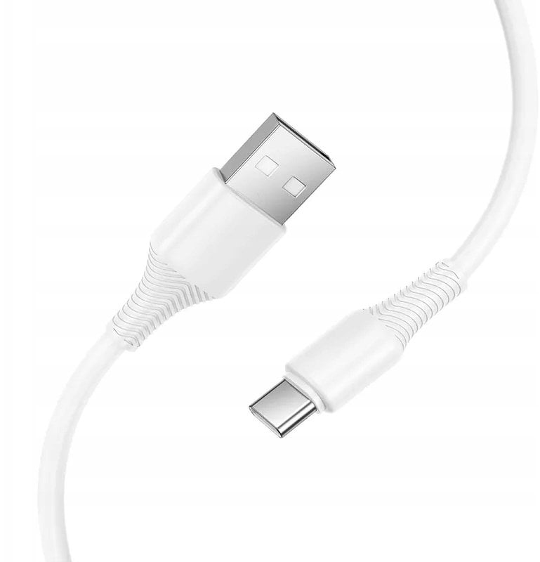 Kabel USB Hoco Kabel USB A do USB C 3A 1 m X120 biały