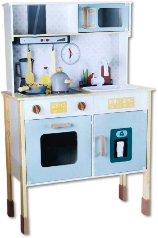 Drewniana multifunkcyjna kuchnia 30x63x103cm