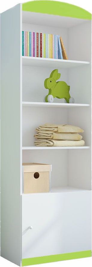 Elior Dziecięcy regał słupek Happy 7X - zielony