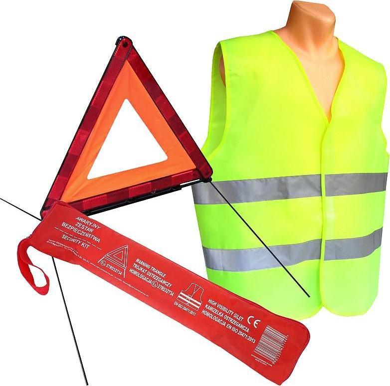 Carcommerce AWARYJNY ZESTAW BEZPIECZEŃSTWA