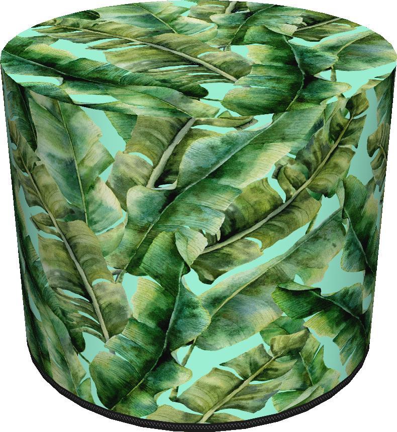 Bertoni-arco Okrągła pufa dekoracyjna - IBIZA DAY