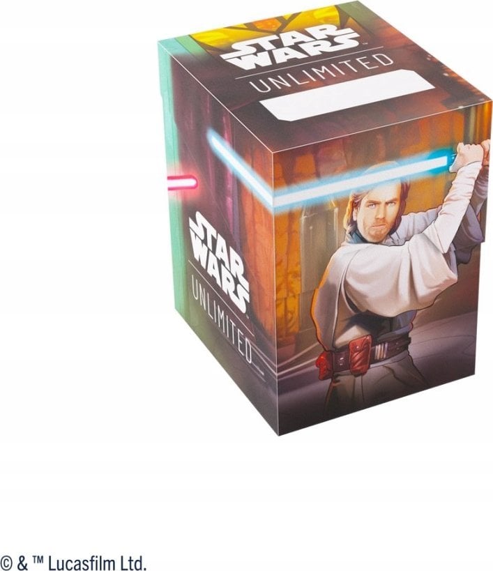 Gamegenic: Star Wars Unlimited Card Game - Soft Crate - Obi-Wan Kenobi / Darth Maul